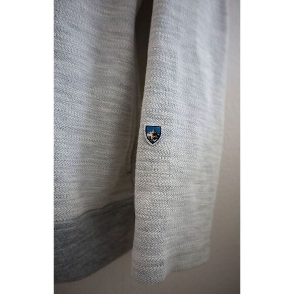 KÜHL 4249 Women's Sz S Gray Heather Arva Capuche Full Zip Hoodie Jacket - Picture 8 of 12